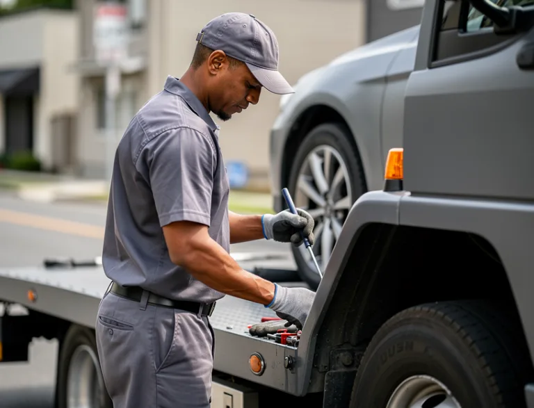 Car towing Madera